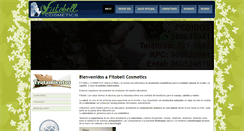 Desktop Screenshot of fitobellcosmetics.com